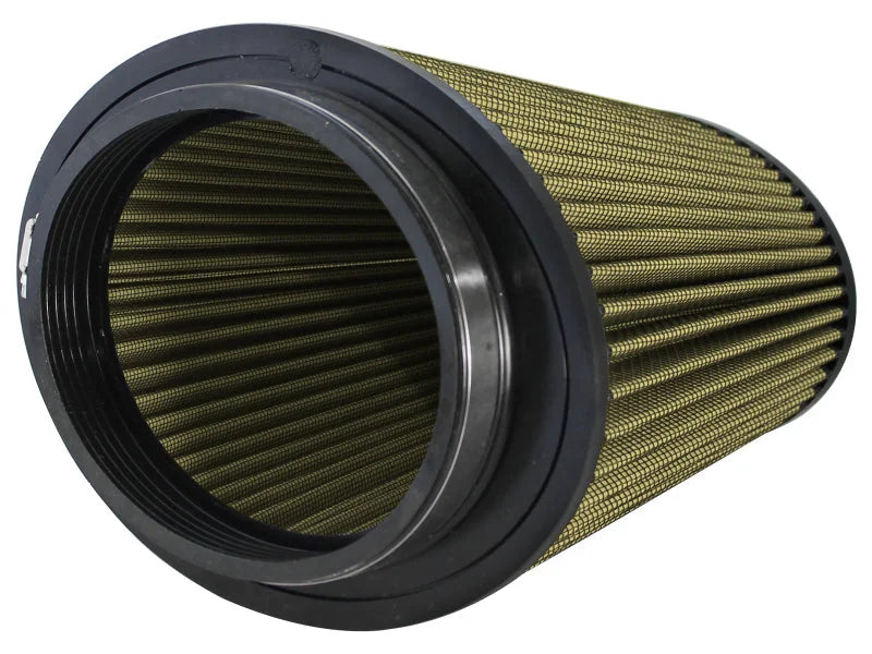 afe Magnum FORCE Intake Rplcmnt Air Filter (7x5-1/4)IN F x(10x7-1/4)IN B (6-7/8x4-7/8)IN Tx7-7/8IN H - Side View