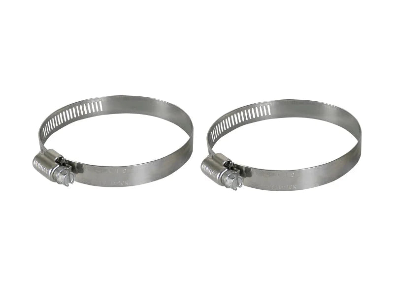 afe Magnum FORCE Replacement Clamp Kit SAE 044 (2-5/16 IN ID to 3-1/4 IN ID Range) Pair - Main Product View