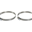 Load image into Gallery viewer, afe Magnum FORCE Replacement Clamp Kit SAE 064 (2-1/2 IN ID to 4-1/2 IN ID Range) Pair - Main Product View