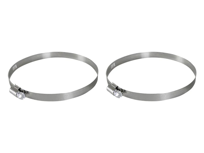 afe Magnum FORCE Replacement Clamp Kit SAE 080 (4-9/16 IN ID to 5-1/2 IN ID Range) Pair - Main Product View