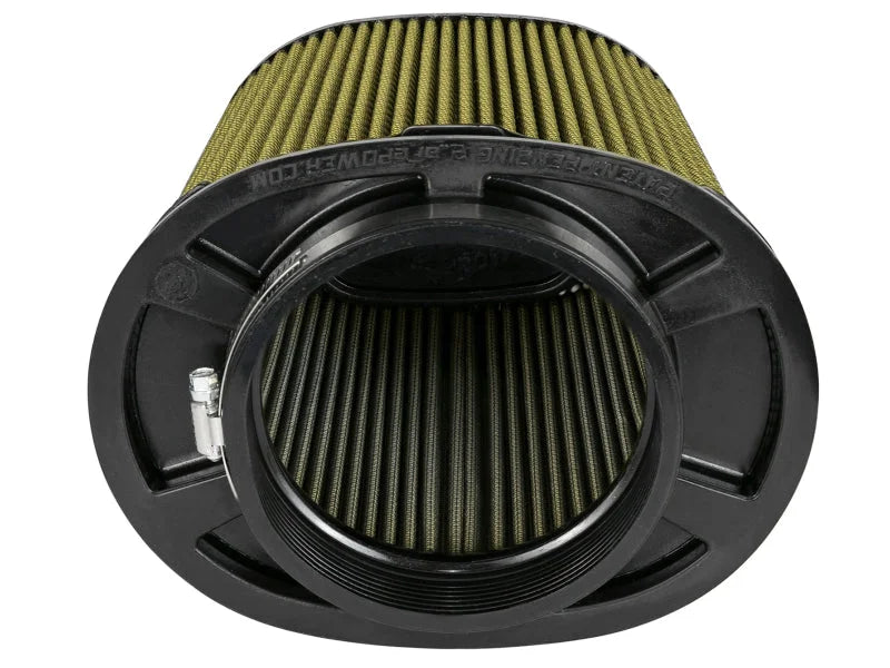afe Momentum Intake Replacement Air Filter 5 IN F x (9x7) IN B x (7-1/4x5) IN T (Inverted) x 8 IN H - Side View