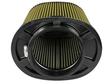 Load image into Gallery viewer, afe Momentum Intake Replacement Air Filter 5 IN F x (9x7) IN B x (7-1/4x5) IN T (Inverted) x 8 IN H - Side View