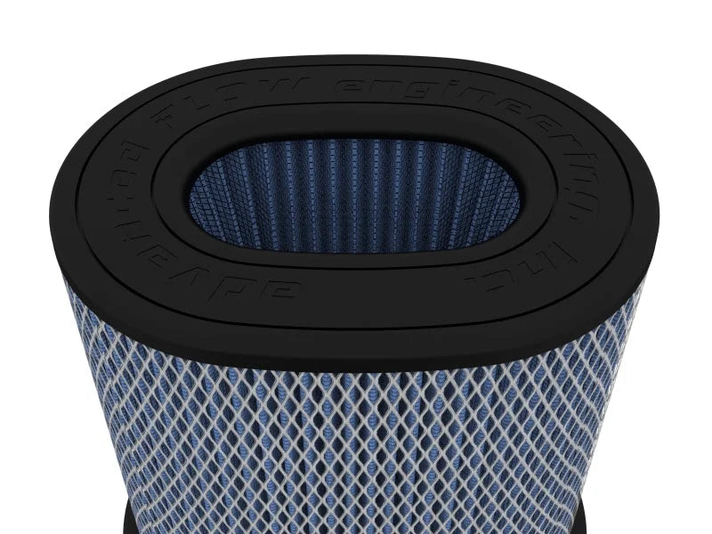 afe Momentum Intake Rplcmnt Air Filter (6-1/2x4-3/4) IN F x (9x7) IN B x (9x7) IN T x 9 IN H - Back View