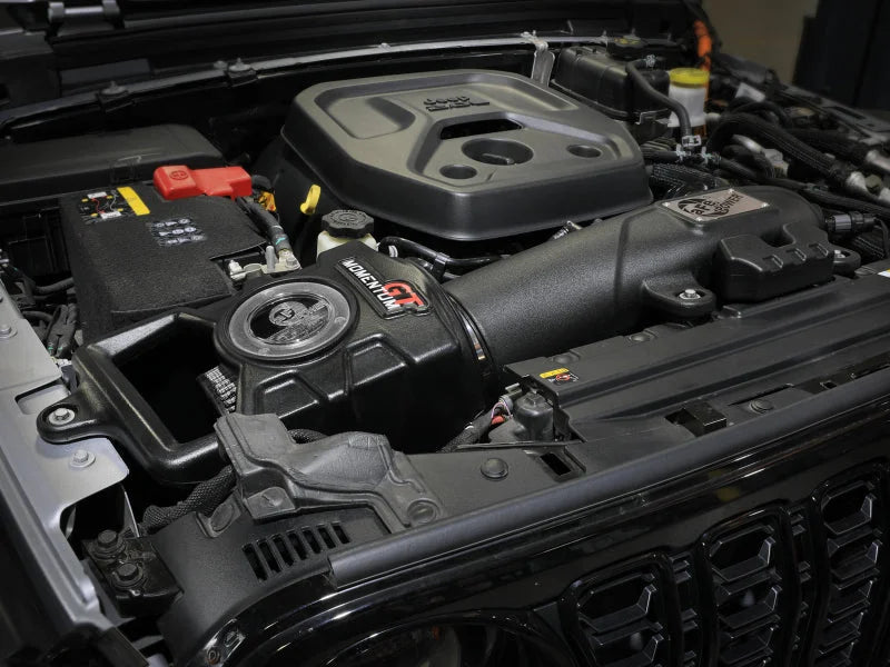 afe Momentum Sealed Intake Jeep Wrangler 4xe (JL) 24-25 L4-2.0L (t) Hybrid - Side View
