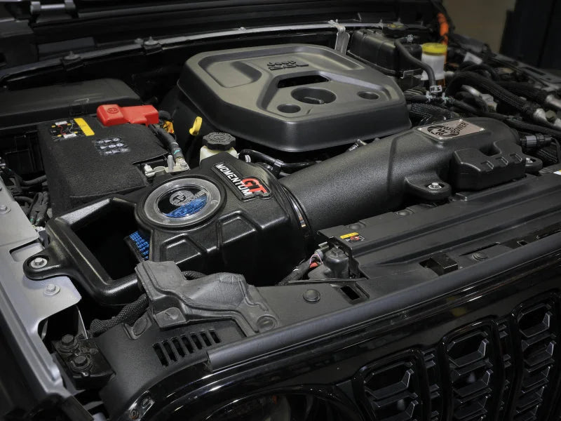 afe Momentum Sealed Intake Jeep Wrangler 4xe (JL) 24-25 L4-2.0L (t) Hybrid - Side View