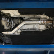 Load image into Gallery viewer, afe POWER MACH Force-Xp 09-16 Audi A4/A5 B8 L4-2.0L(t) 304 SS 3in. Front Resonator Delete Pipe - Side View