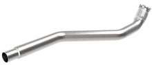 Load image into Gallery viewer, afe POWER MACH Force-Xp 09-16 Audi A4/A5 B8 L4-2.0L(t) 304 SS 3in. Front Resonator Delete Pipe - Installation View