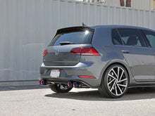 Load image into Gallery viewer, afe POWER MACH Force-Xp 15-19 Volkswagen Golf R L4-2.0L(T) 304 SS Cat-Back Exhaust System Blue Tips - Side View