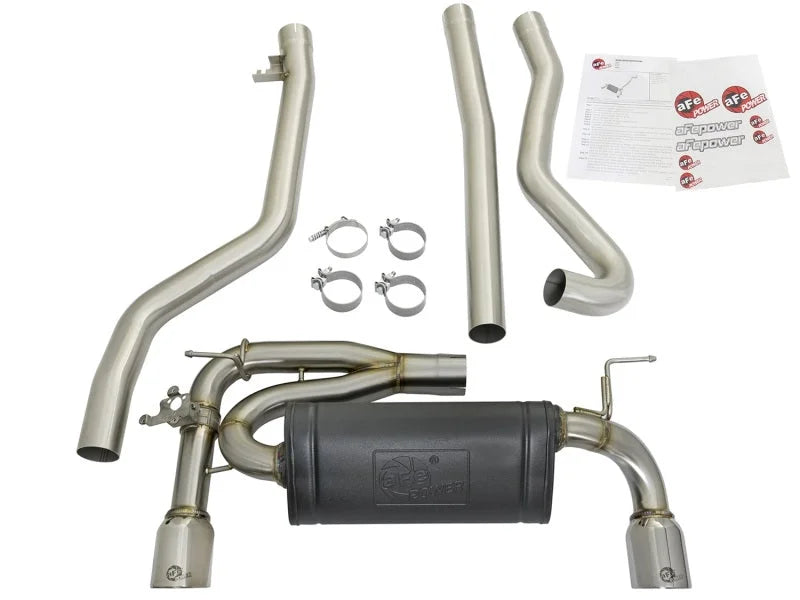 afe POWER MACH Force-Xp 16-17 BMW 340i/340ix/ 3.0L 304 SS Cat-Back Exhaust System - Additional View 10