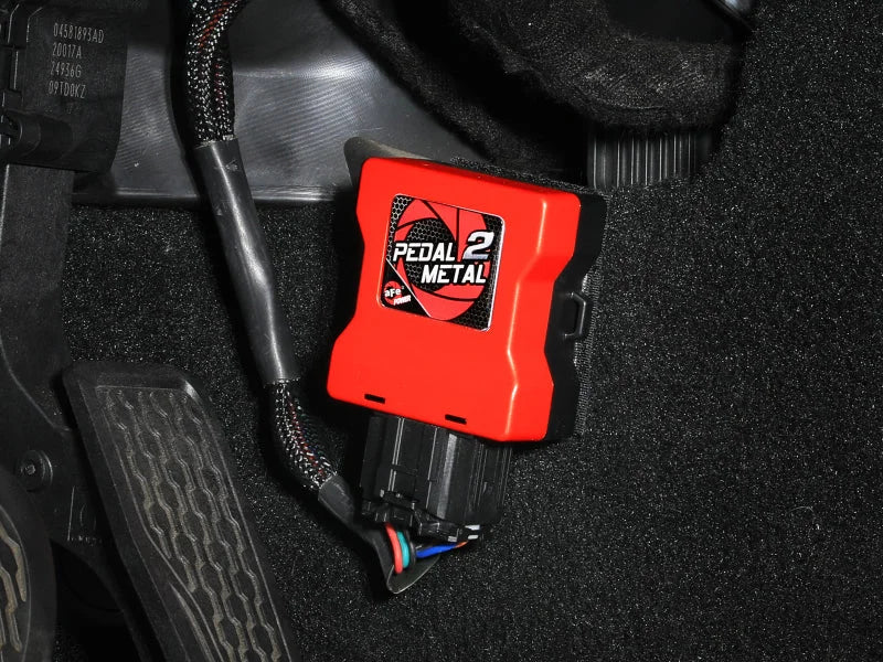 afe Pedal 2 Metal Throttle Enhancer GM Colorado/Canyon 23-25 L4-2.7L (t) - Side View