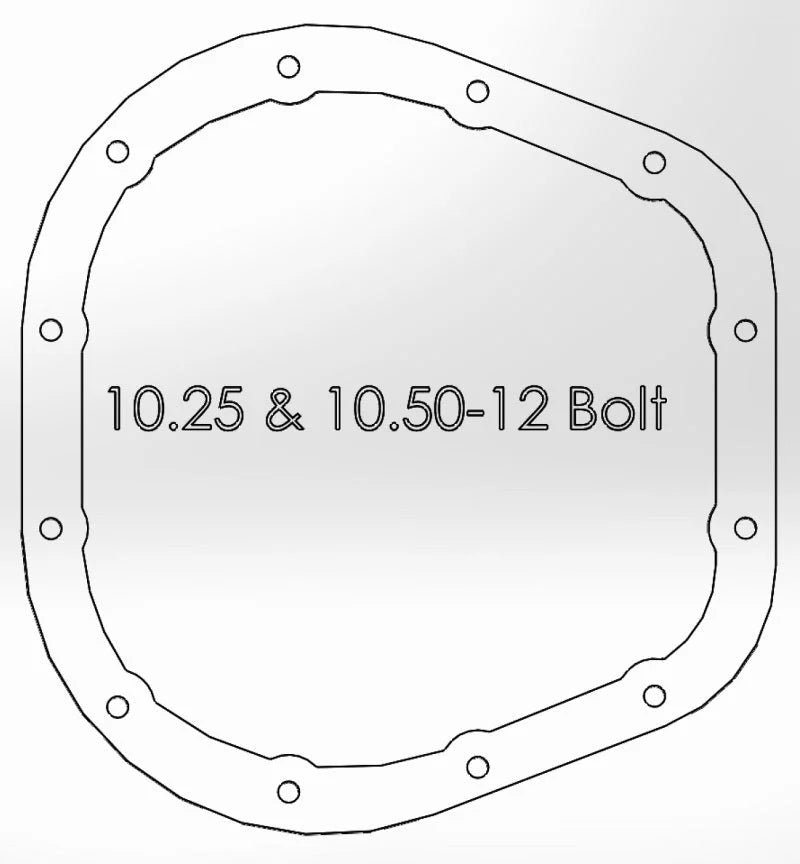 afe Rear Differential Cover (Raw; Street Series); Ford Diesel Trucks 86-13 V8 (td) - Additional View 7