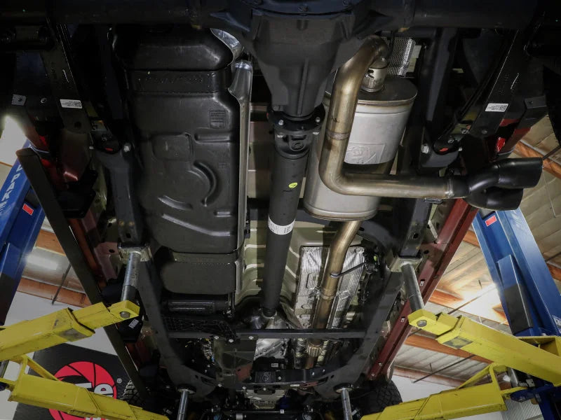 afe Rebel Series Cat-Back Exhaust System GM Colorado/Canyon 23-25 L4-2.7L (t) - Side View