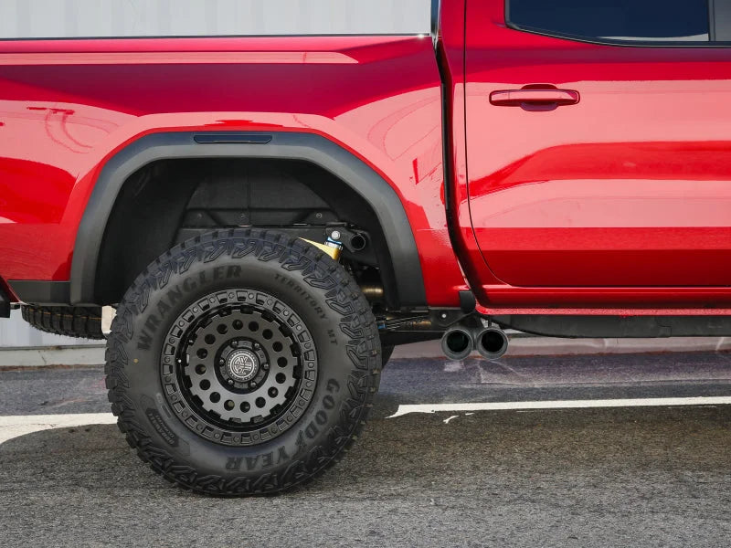 afe Rebel Series Cat-Back Exhaust System GM Colorado/Canyon 23-25 L4-2.7L (t) - Installation View