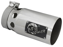 Load image into Gallery viewer, afe Rebel XD Series Universal Exhaust Tip 4 IN Inlet x 5 IN Outlet x 10 IN L - Main Product View