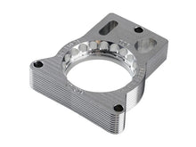 Load image into Gallery viewer, afe Silver Bullet Throttle Body Spacer GM Trucks 2500/3500 96-00 V8-7.4L/01-07 V8-8.1L - Back View