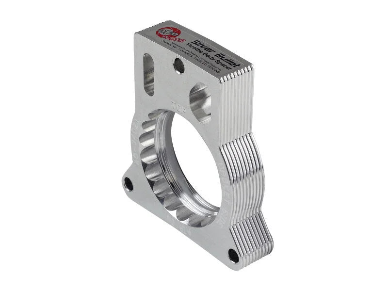 afe Silver Bullet Throttle Body Spacer GM Trucks 2500/3500 96-00 V8-7.4L/01-07 V8-8.1L - Additional View 6