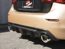 Load image into Gallery viewer, afe Takeda Cat-Back Exhaust System Infiniti Q50 14-15 V6-3.7L - Back View