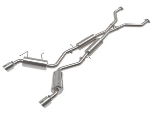afe Takeda Cat-Back Exhaust System Nissan 370Z 09-20 V6-3.7L - Main Product View