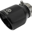 Load image into Gallery viewer, afe Takeda Universal Exhaust Tip 2-1/2 IN Inlet x 4 IN Outlet x 6 IN L - Main Product View