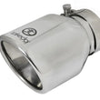 Load image into Gallery viewer, afe Takeda Universal Exhaust Tip 2-1/2 IN Inlet x 4 IN Outlet x 6 IN L - Main Product View