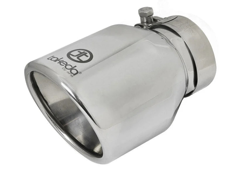 afe Takeda Universal Exhaust Tip 2-1/2 IN Inlet x 4 IN Outlet x 6 IN L - Main Product View