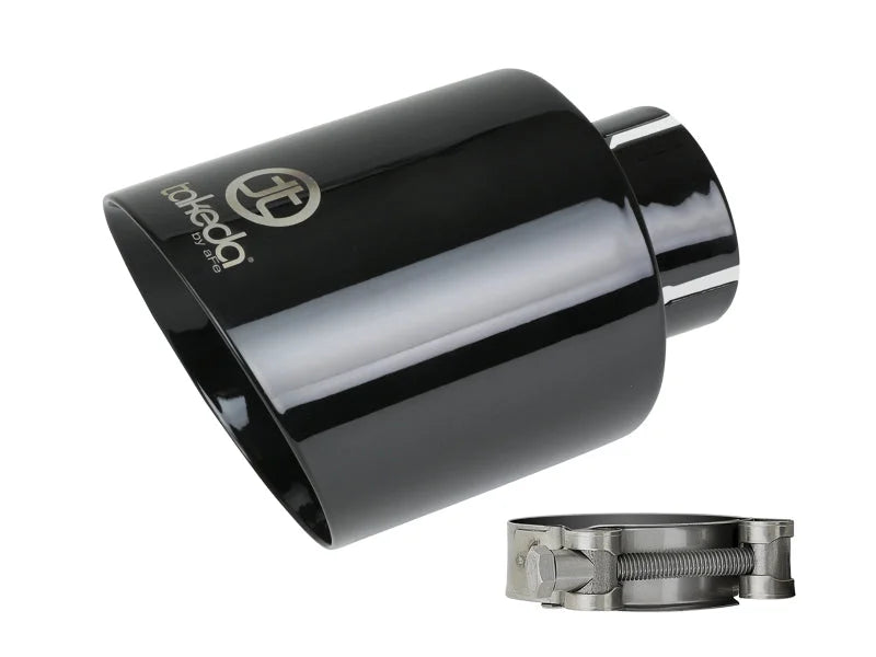 afe Takeda Universal Exhaust Tip 2-1/2 IN Inlet x 4-1/2 IN Outlet x 7 IN L - Main Product View