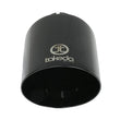 Load image into Gallery viewer, afe Takeda Universal Exhaust Tip 2-1/2 IN Inlet x 4-1/2 IN Outlet x 7 IN L - Back View