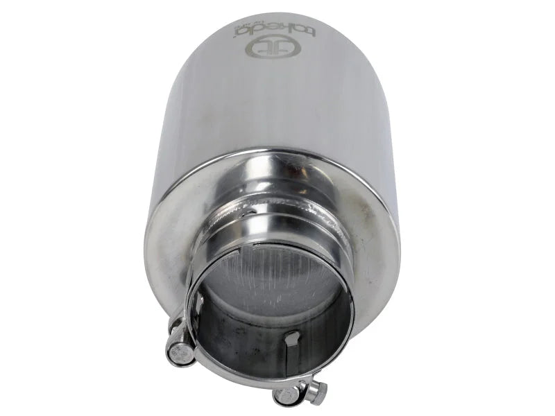 afe Takeda Universal Exhaust Tip 2-1/2 IN Inlet x 4-1/2 IN Outlet x 7 IN L - Installation View