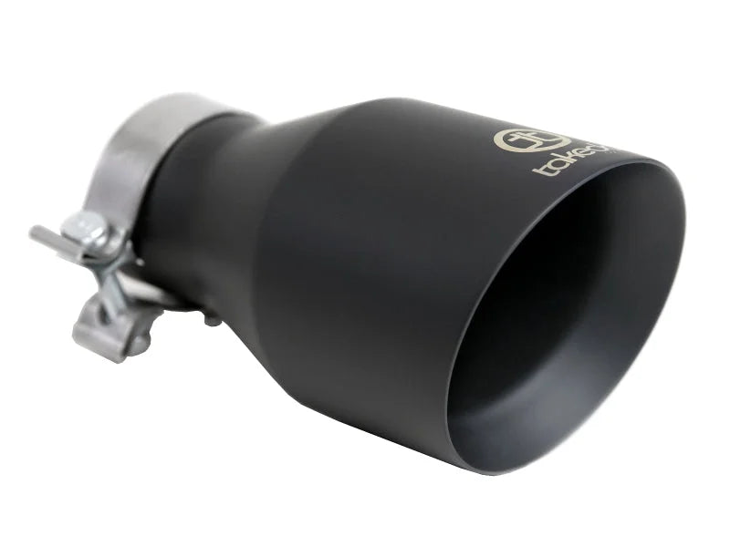 afe Takeda Universal Exhaust Tip 3 IN Inlet x 5 IN Outlet x 9 IN L - Main Product View