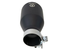 Load image into Gallery viewer, afe Takeda Universal Exhaust Tip 3 IN Inlet x 5 IN Outlet x 9 IN L - Side View