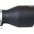 Load image into Gallery viewer, afe Takeda Universal Exhaust Tip 3 IN Inlet x 5 IN Outlet x 9 IN L - Back View