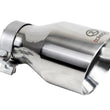 Load image into Gallery viewer, afe Takeda Universal Exhaust Tip 3 IN Inlet x 5 IN Outlet x 9 IN L - Main Product View