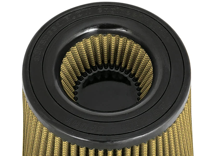 afe Track Series Intake Replacement Air Filter 6 IN F X (8-3/4x8-3/4) IN B X 7 IN T X 6-3/4 IN H - Back View