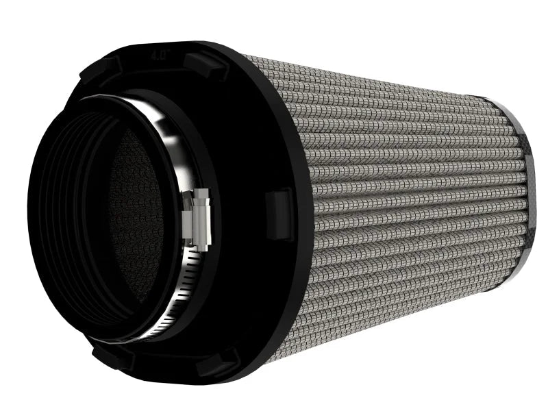 afe Track Series Intake Rplcmnt Air Filter 4IN F x (7-3/4 x 6-1/2)IN B x (5-3/4 x 3-3/4)IN T x 7IN H - Installation View