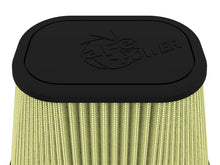 Load image into Gallery viewer, afe Track Series Intake Rplcmnt Air Filter (6-1/8x4-1/8)IN F x(9-1/4x7-1/4)IN B x(6x4)IN Tx7-1/8IN H - Side View