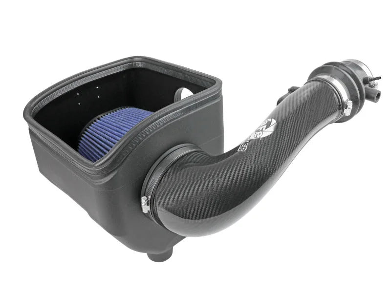 afe Track Series Open Element Intake Nissan Patrol (Y61) 17-24 L6-4.8L - Back View
