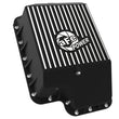Load image into Gallery viewer, afe Transmission Pan (Black); Ford Diesel Trucks 03-10 V8-6.0/6.4L (td) - Back View