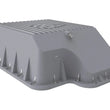 Load image into Gallery viewer, afe Transmission Pan (Raw); Ford Diesel Trucks 03-10 V8-6.0/6.4L (td) - Side View
