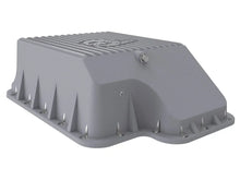 Load image into Gallery viewer, afe Transmission Pan (Raw); Ford Diesel Trucks 03-10 V8-6.0/6.4L (td) - Side View