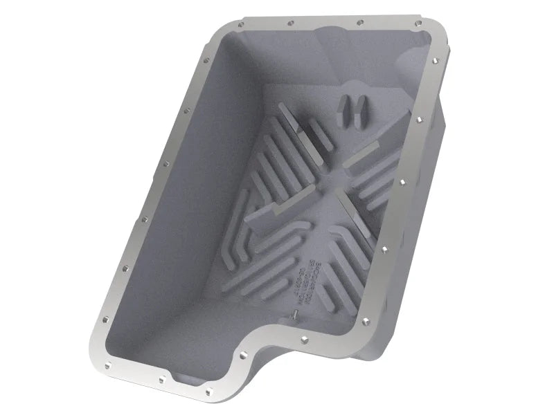 afe Transmission Pan (Raw); Ford Diesel Trucks 03-10 V8-6.0/6.4L (td) - Additional View 5