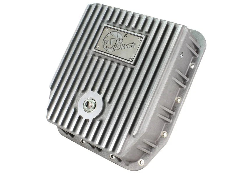 afe Transmission Pan (Raw); Ford Trucks 93-08 AODE/4R70W - Main Product View