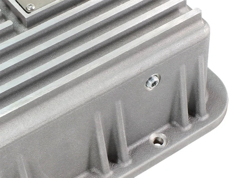 afe Transmission Pan (Raw); Ford Trucks 93-08 AODE/4R70W - Additional View 6