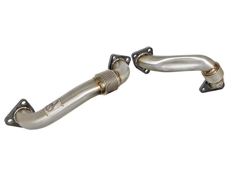 afe Twisted Steel Up-Pipe GM Diesel Trucks 01-04 V8-6.6L (td) LB7 - Main Product View