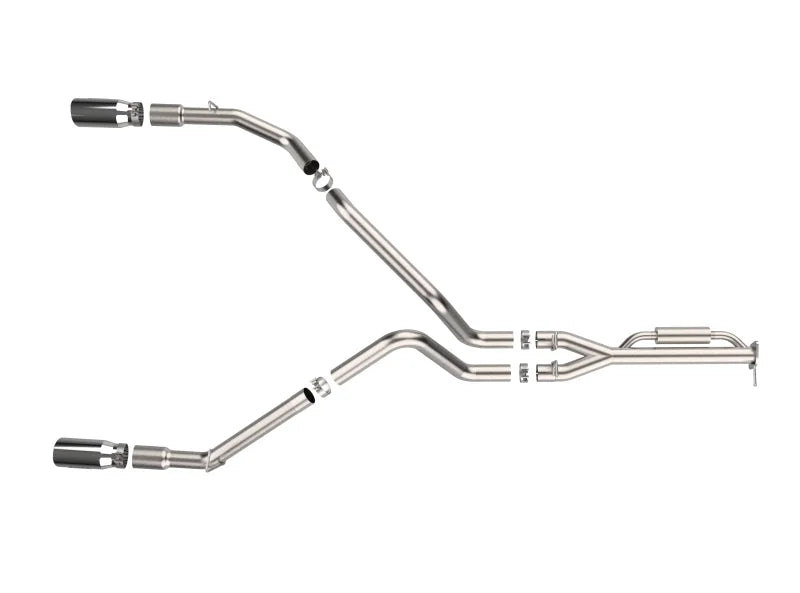 afe Vulcan Series Cat-Back Exhaust System Ford F-150 Raptor 21-24 V6-3.5L (tt) - Additional View 7