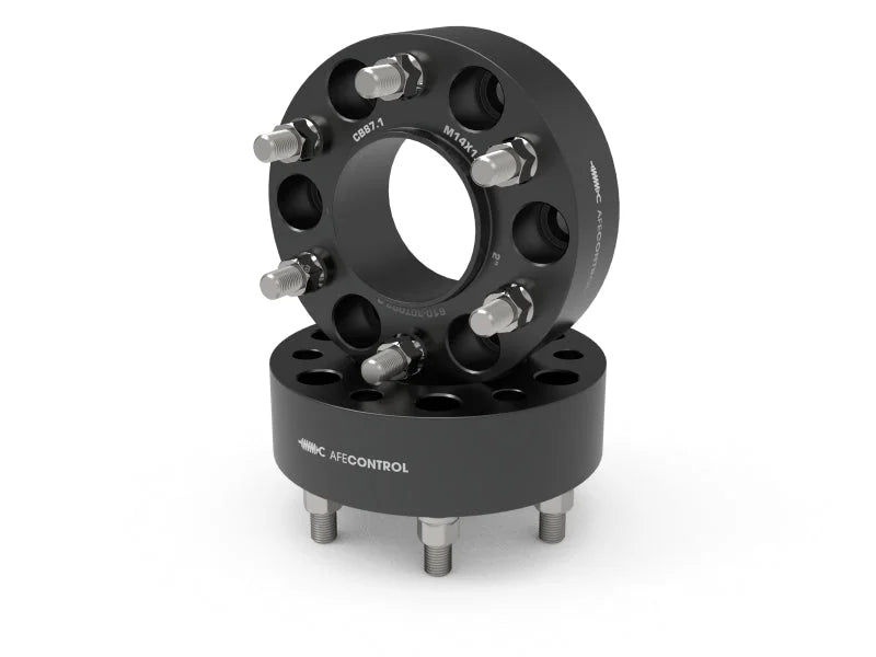 afe aFe CONTROL Wheel Spacers Ford F-150 21-25 6x135mm CB 87.1mm 2 IN Thickness - Main Product View