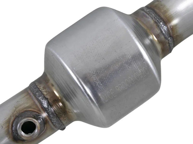 afe aFe POWER Direct Fit Catalytic Converter Nissan 350/370Z 07-18 V6-3.5/3.7L - Installation View