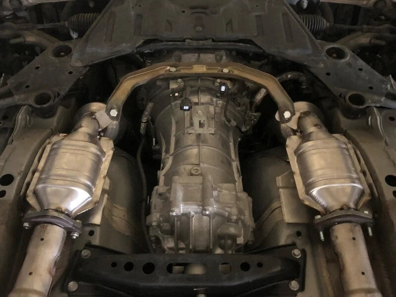 afe aFe POWER Direct Fit Catalytic Converter Nissan 350/370Z 07-18 V6-3.5/3.7L - Side View