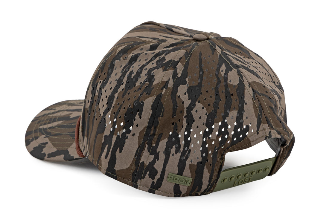 Rough Country Hat | OG Bottomland Camo | Rough Country Leather Patch