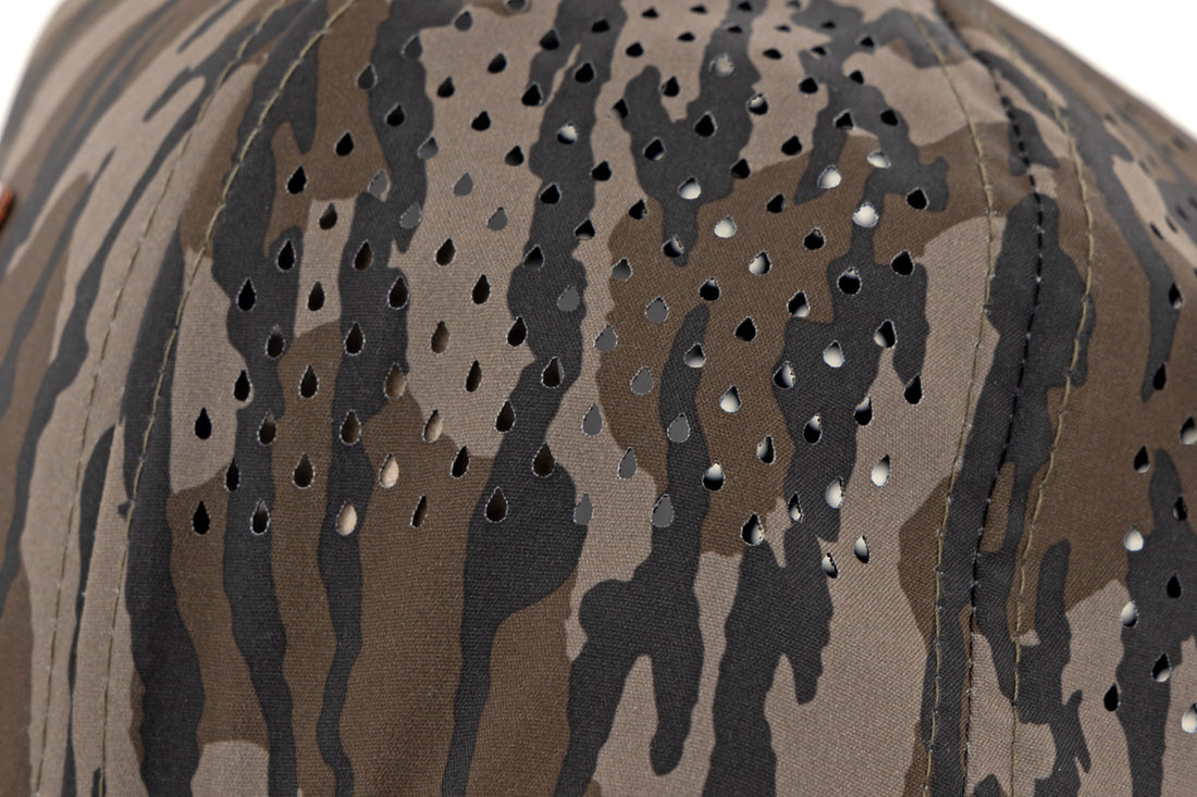 Rough Country Hat | OG Bottomland Camo | Rough Country Leather Patch