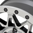 Load image into Gallery viewer, Rough Country 78 Series Wheel | Simulated Beadlock | Full Machine | 17x8.5 | 6x5.5 | +0mm